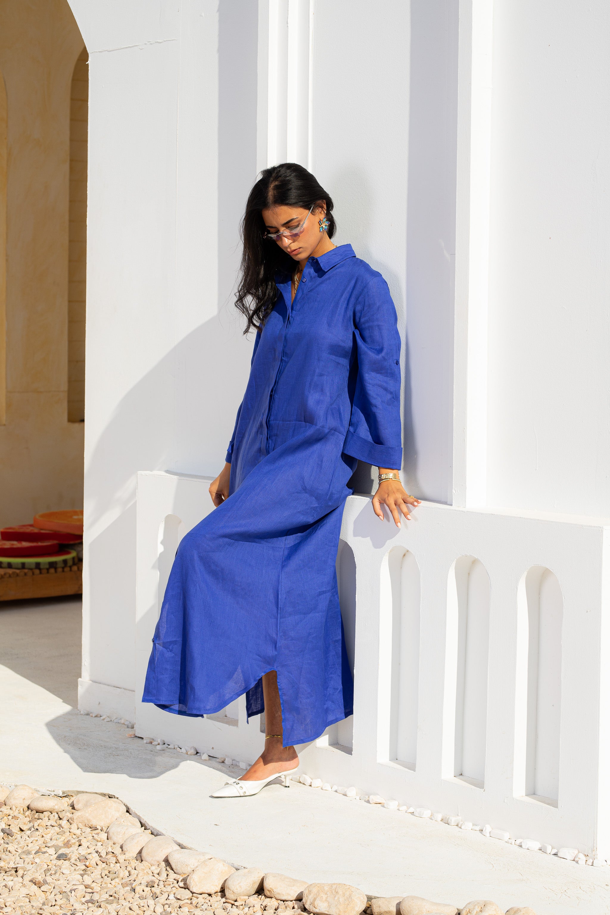 Pure Linen Dress
