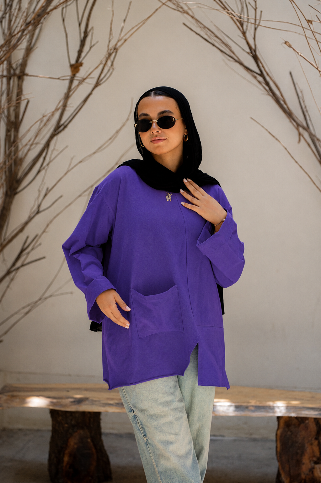 Front pocket T-shirt
