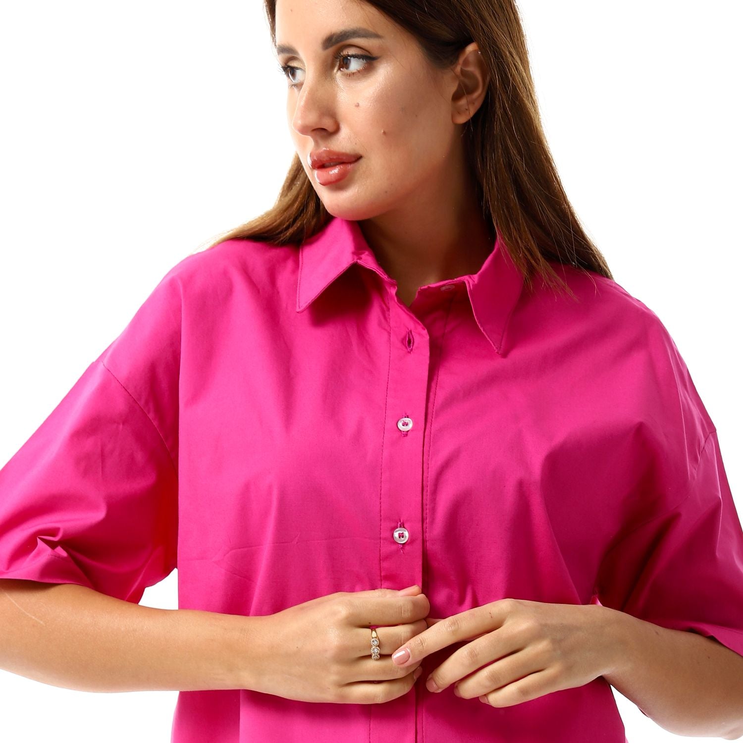 Hot Pink poplin Set