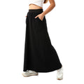 Black maxi skirt