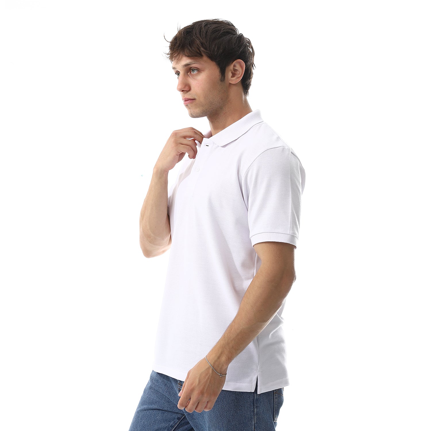 White Polo shirt