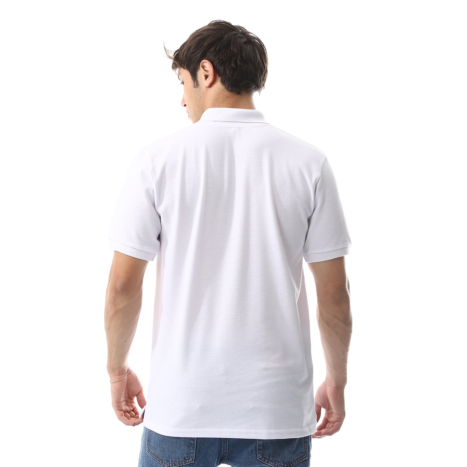 White Polo shirt