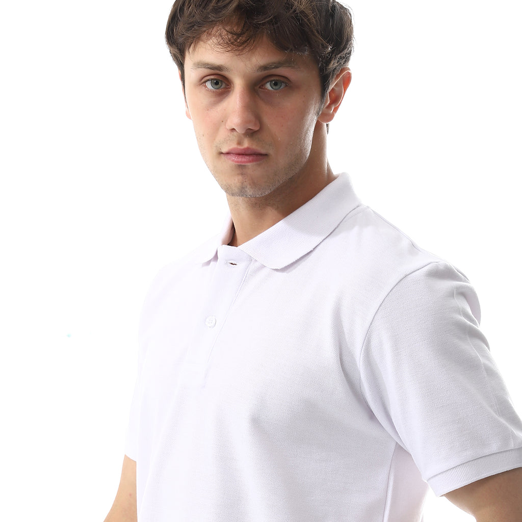 White Polo shirt