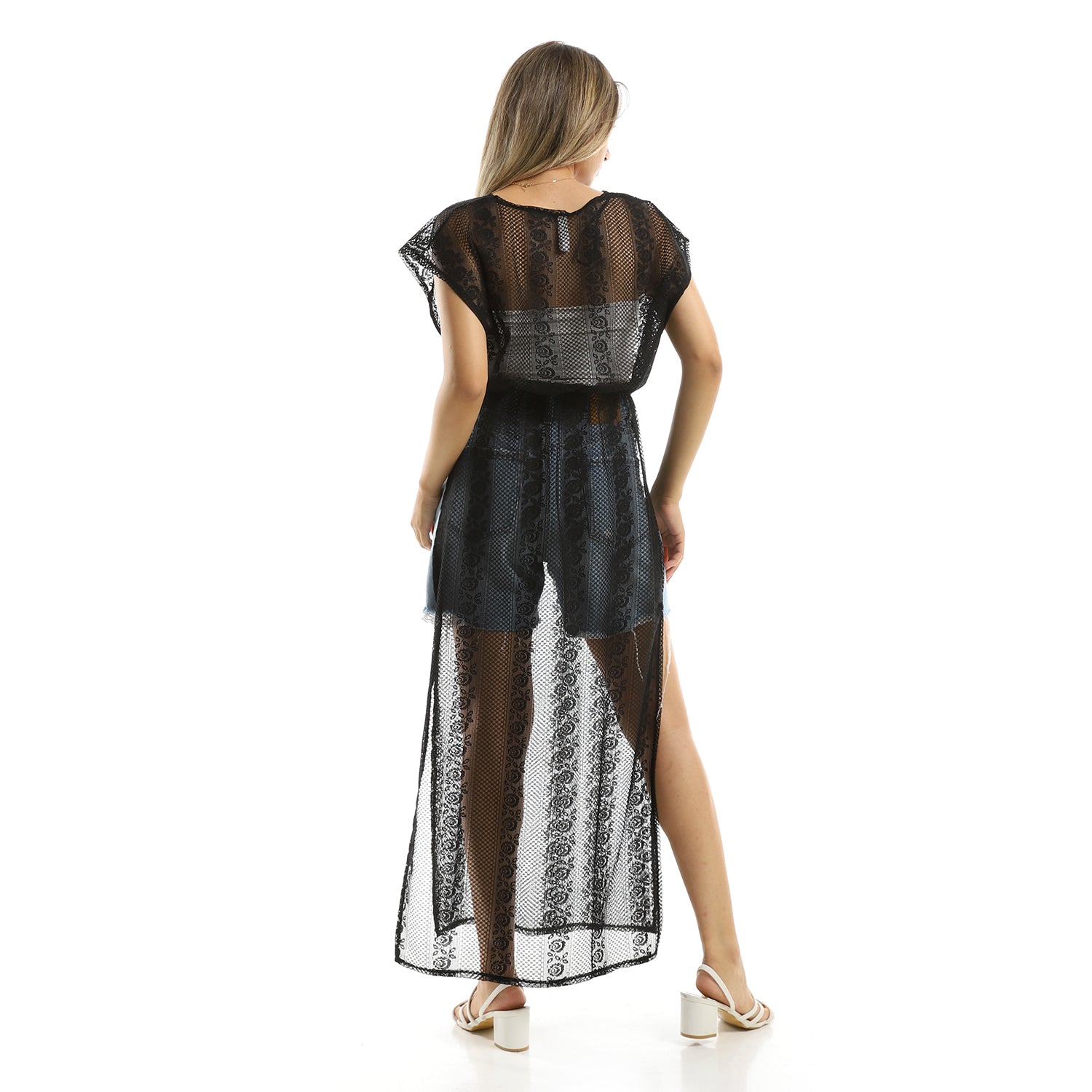 Black Beach Lace dress