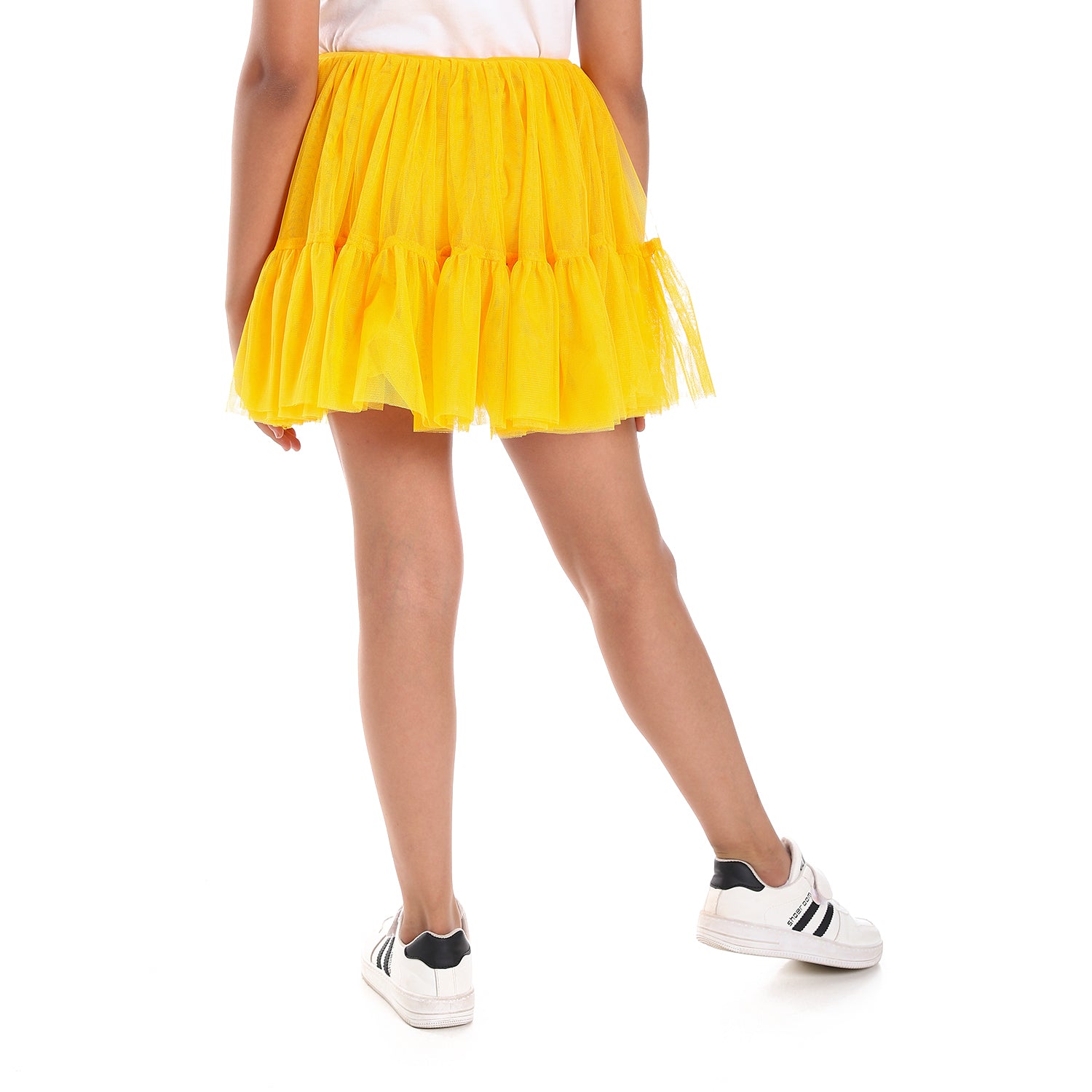 Mango yellow Puffed Kids Tutu skirt