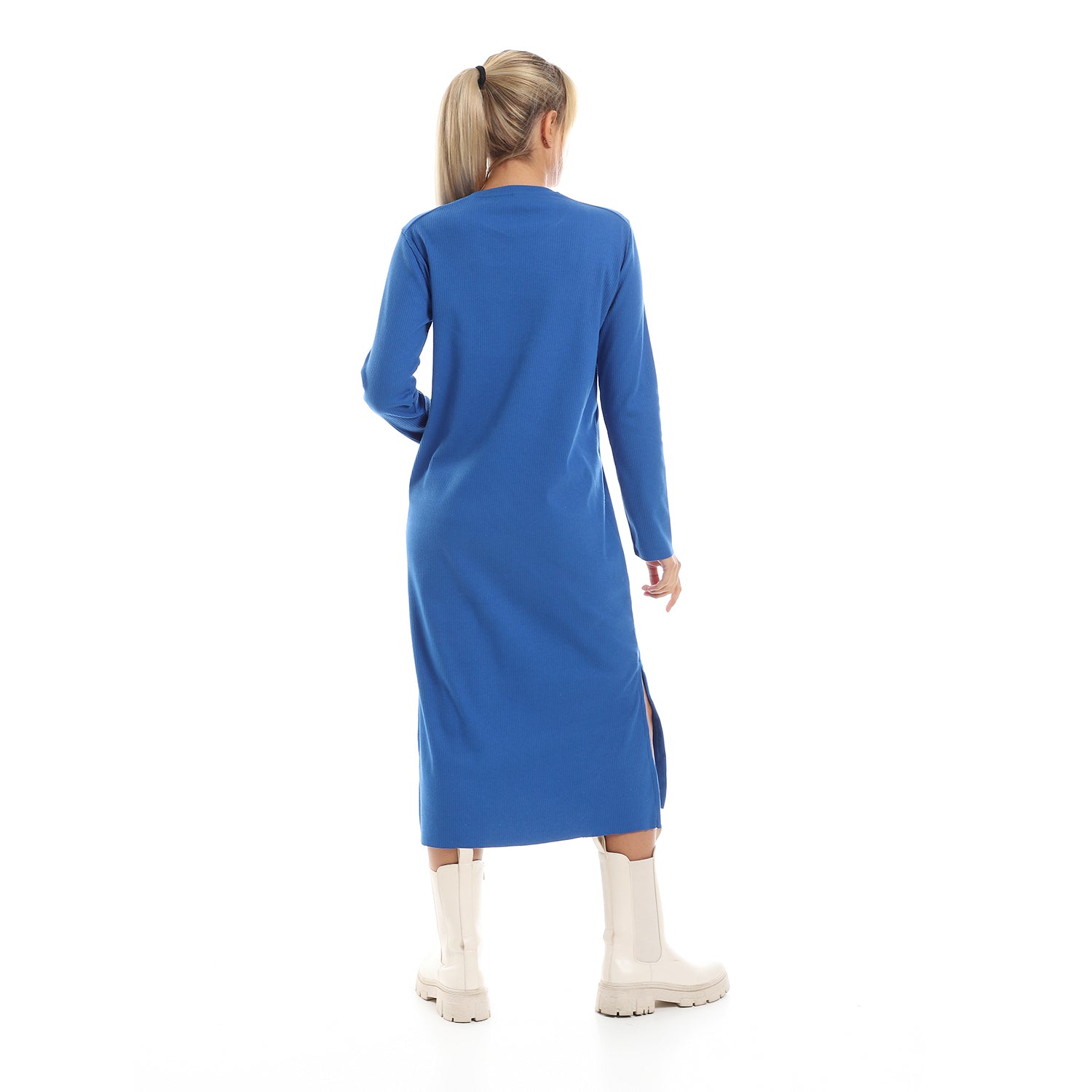 Blue Rib dress