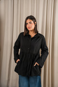 Oversized Peplum Shirt
