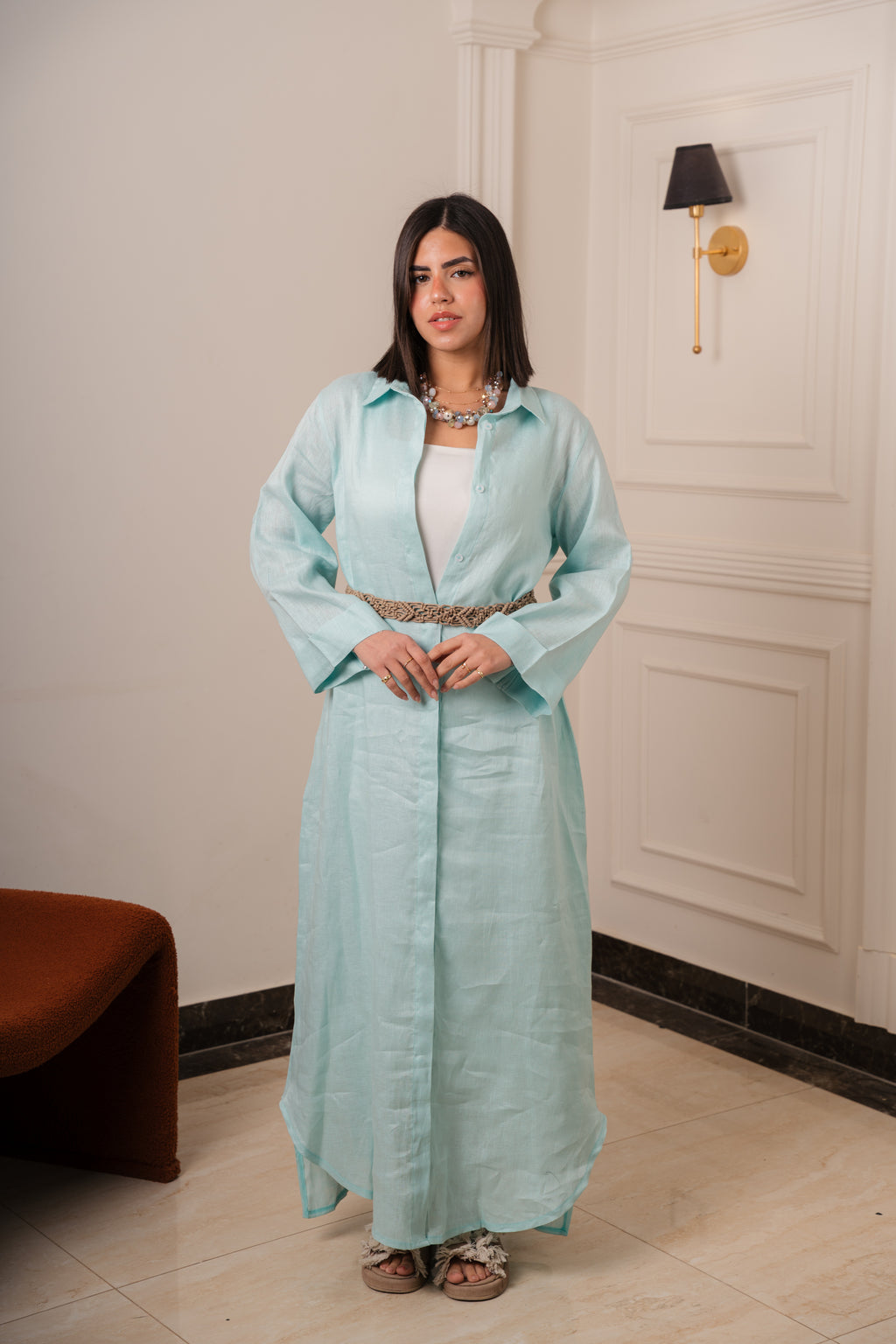 Pure Linen Dress