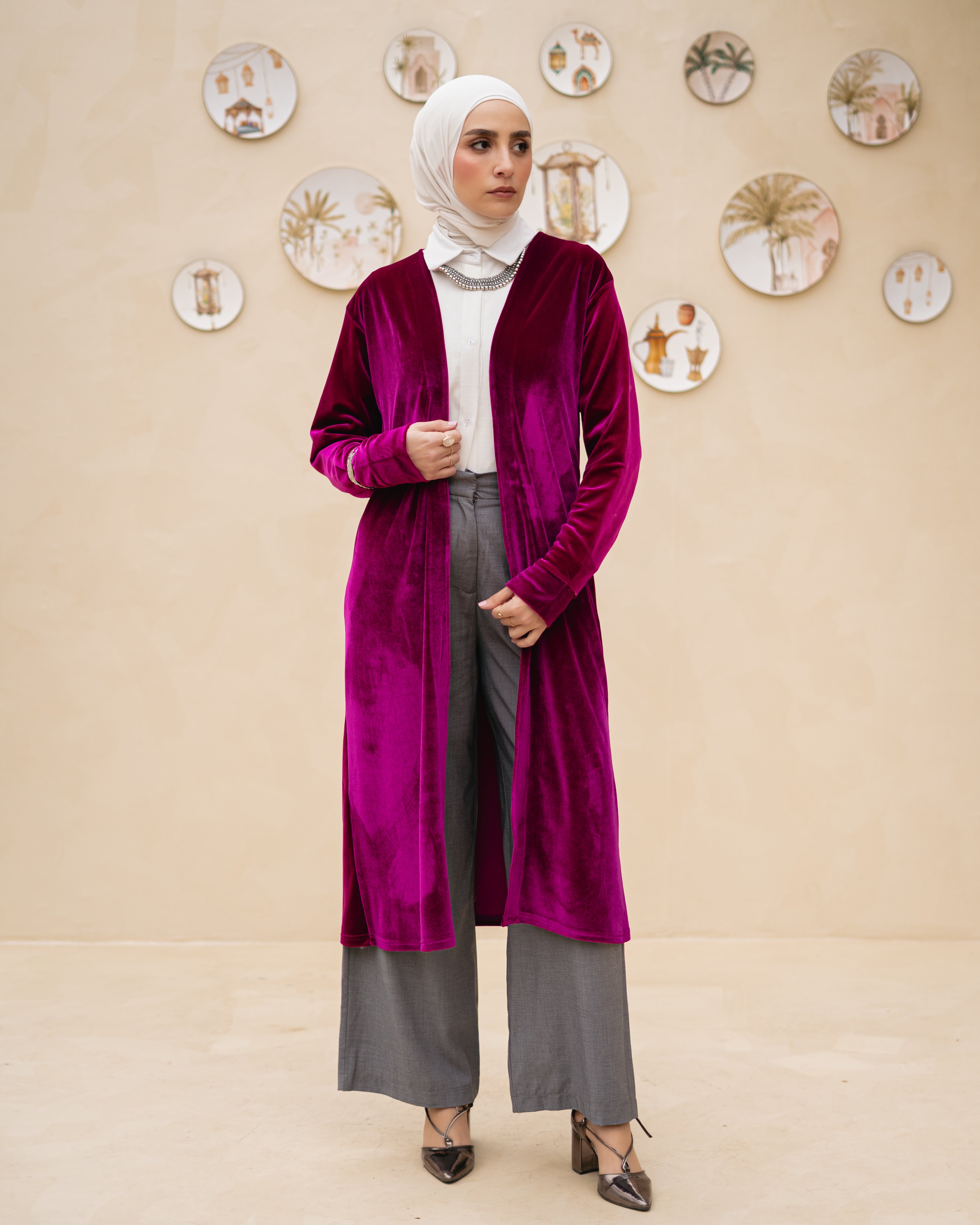 Black Velvet Cardigan