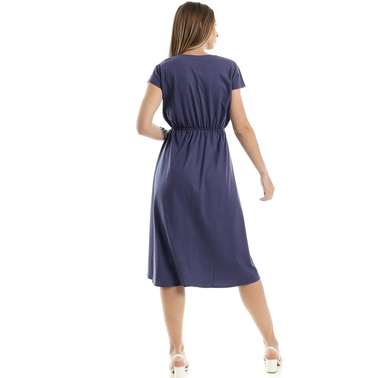Khaki Wrap Dress