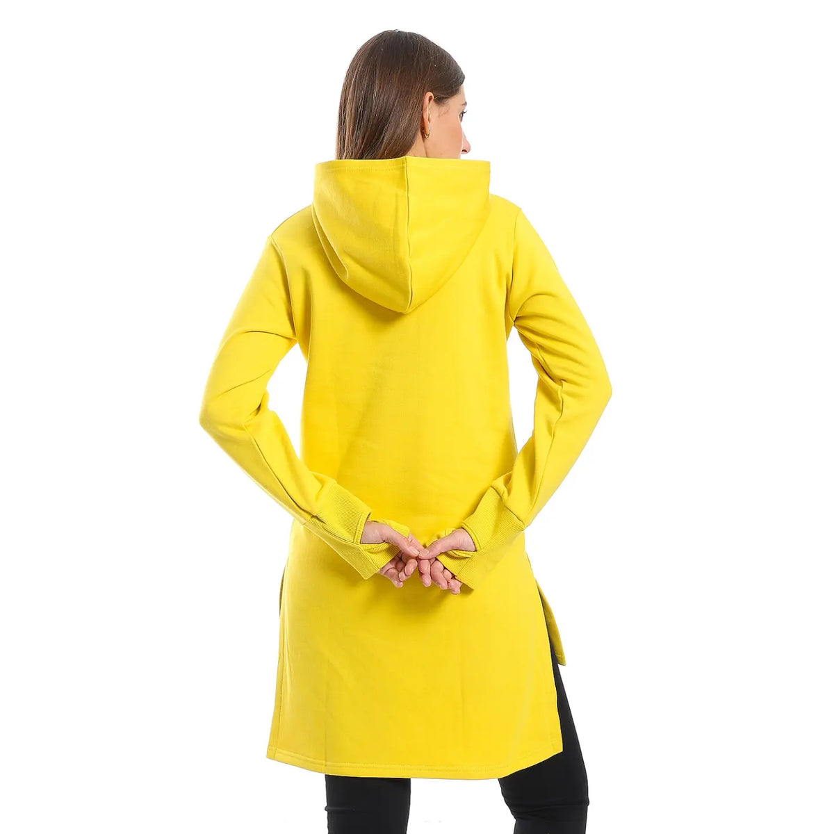 Thumb hole Hoodie dress
