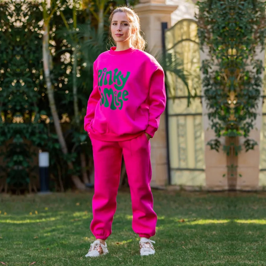 Pinky promise Hot Pink Set