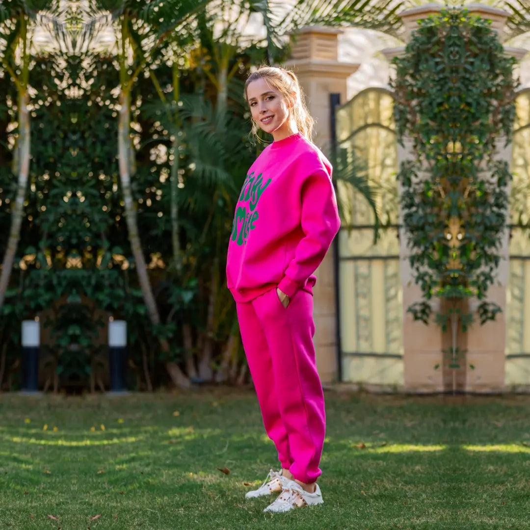 Pinky promise Hot Pink Set