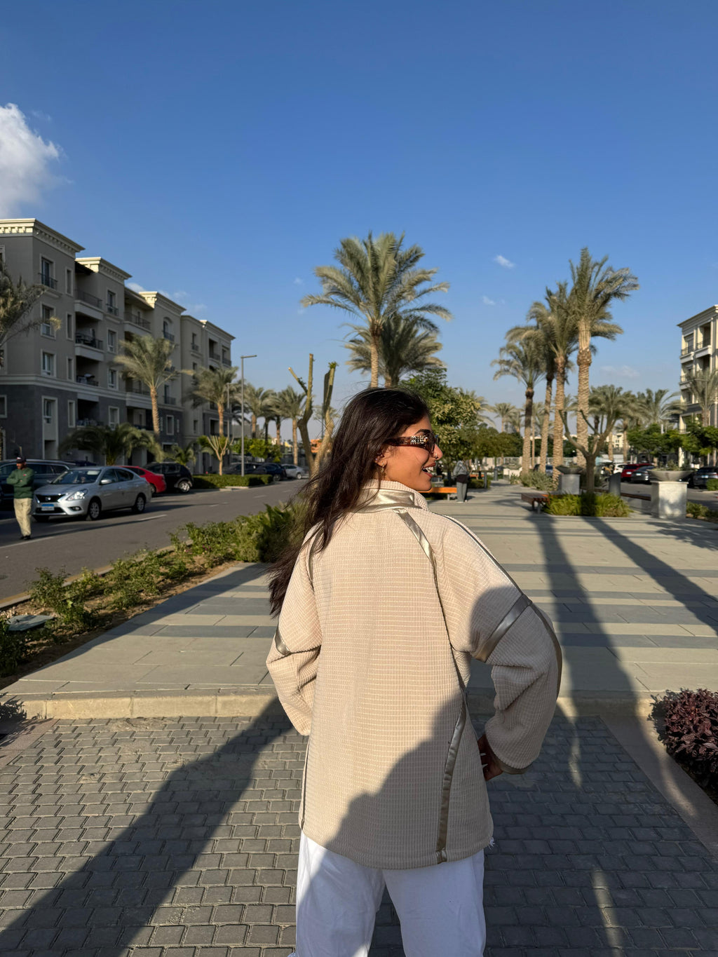 Golden beige Biscuit jacket