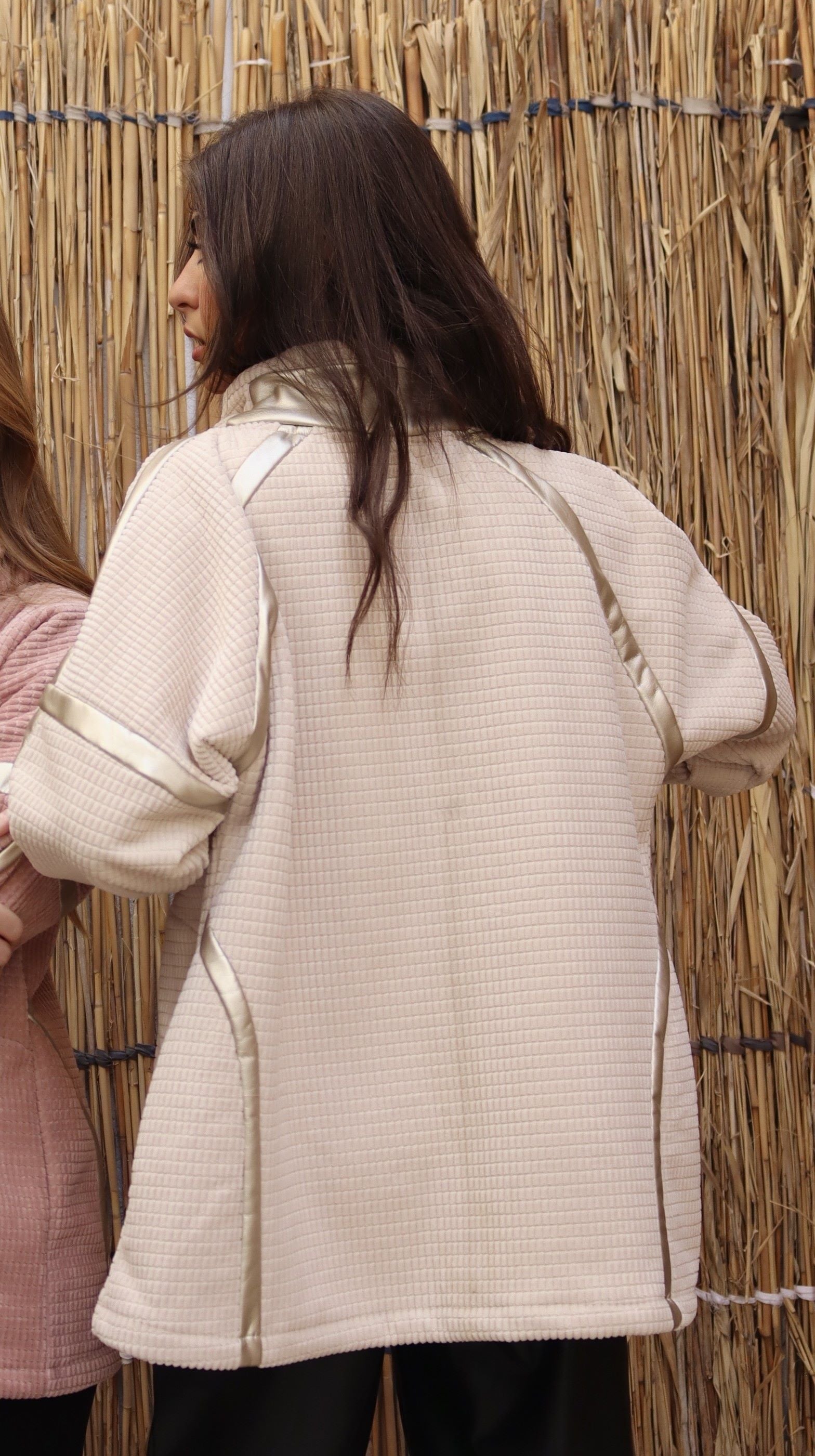 Golden beige Biscuit jacket