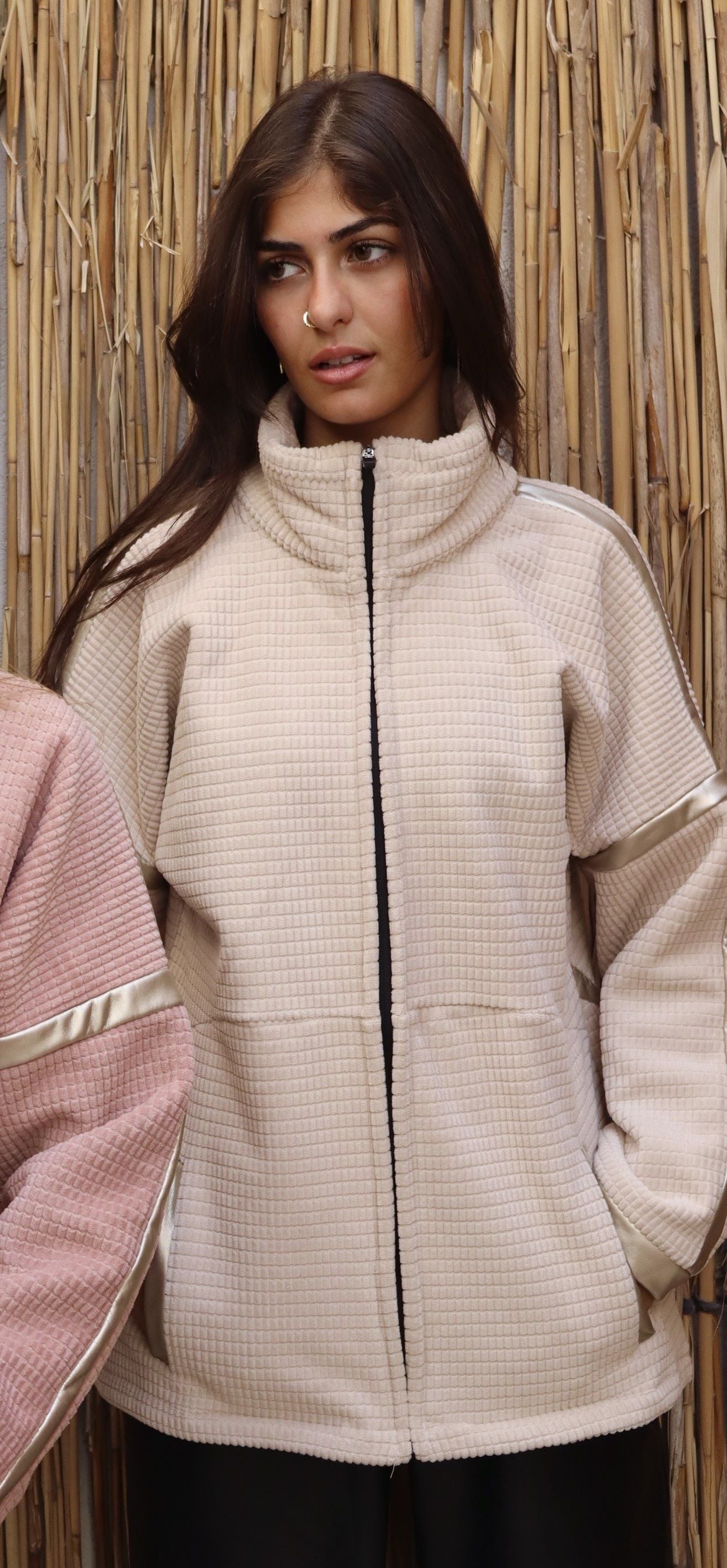 Golden beige Biscuit jacket