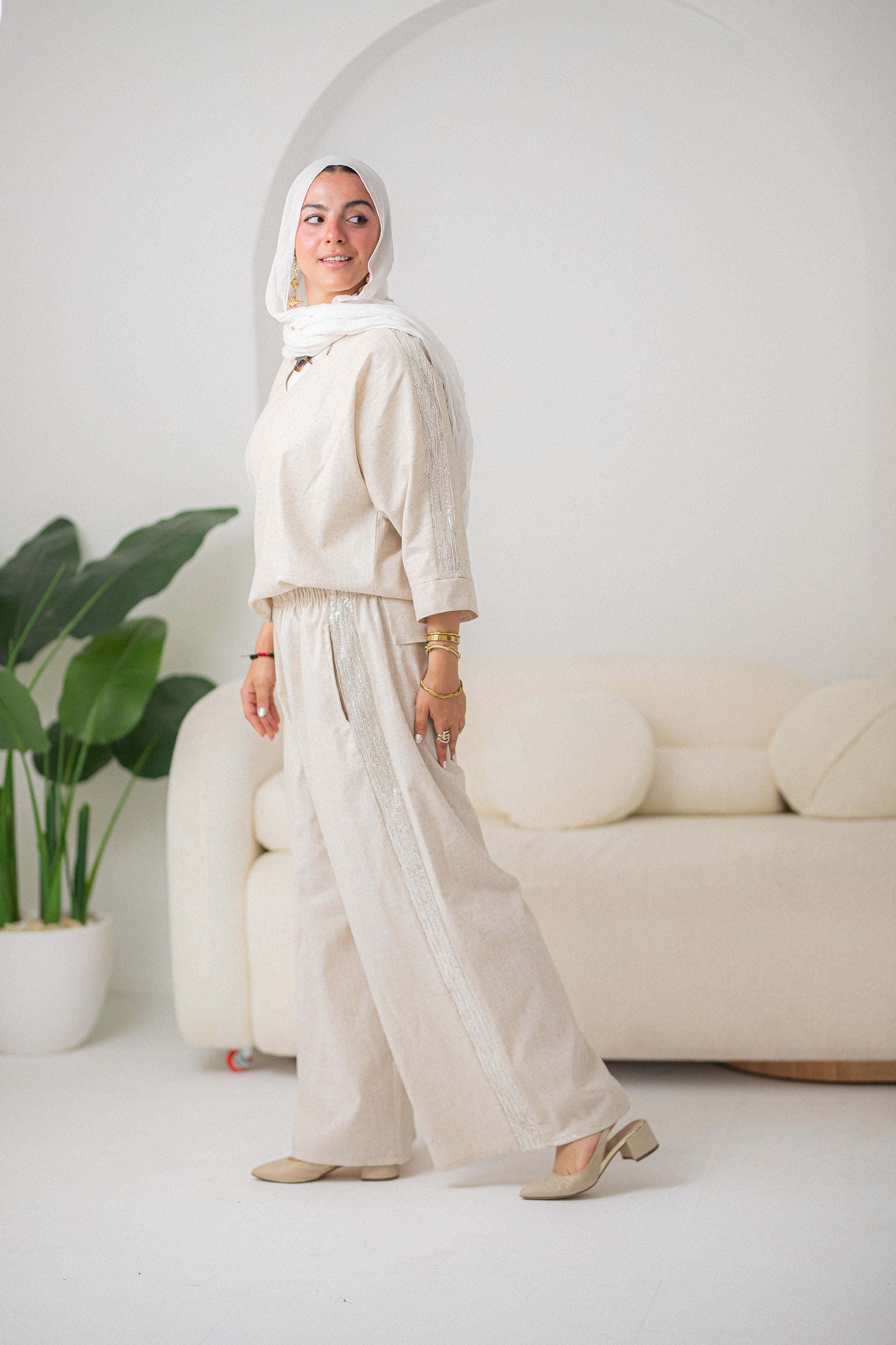 Sparkle & shine Linen Pants