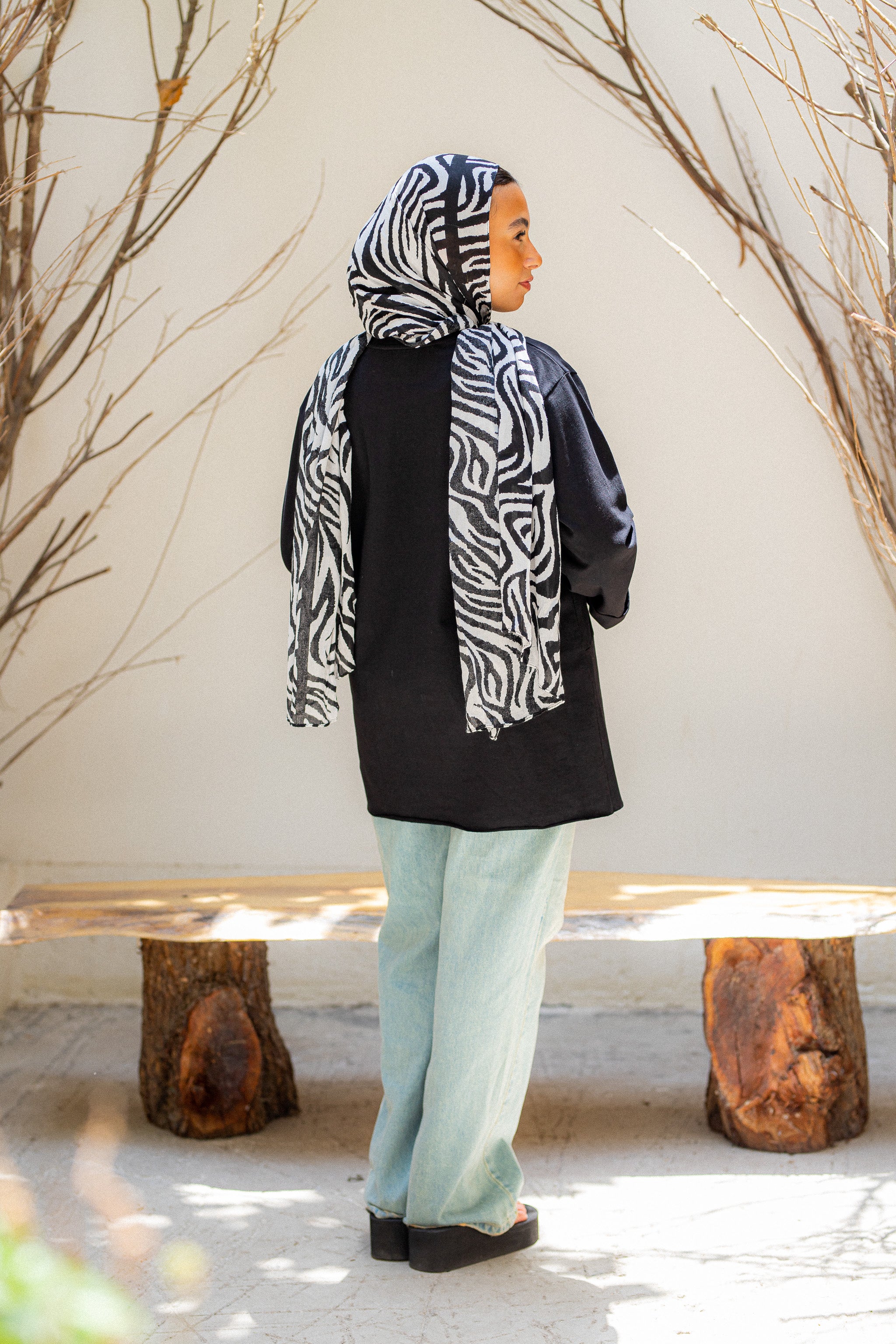 Black Front pocket T-shirt