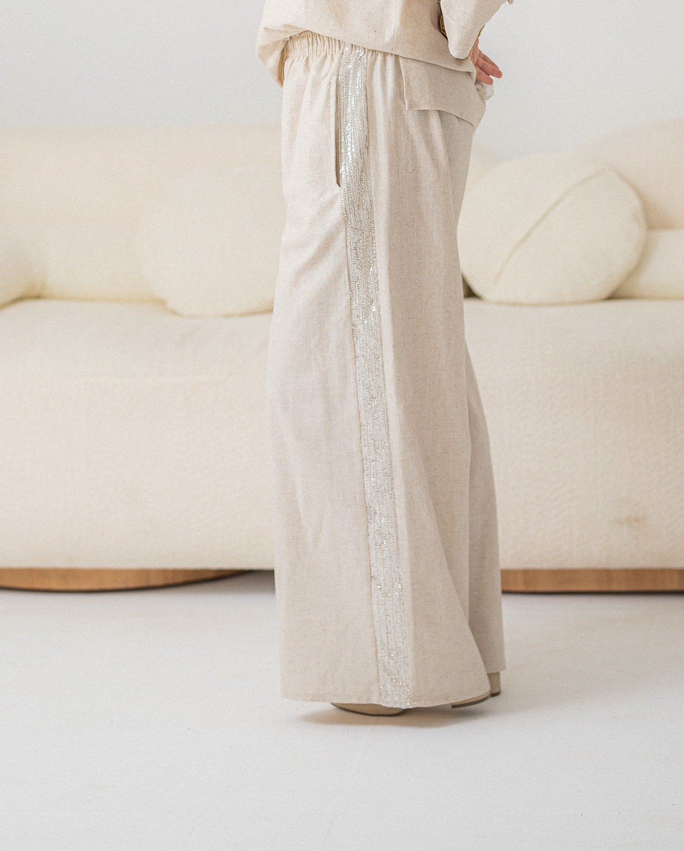 Sparkle & shine Linen Pants