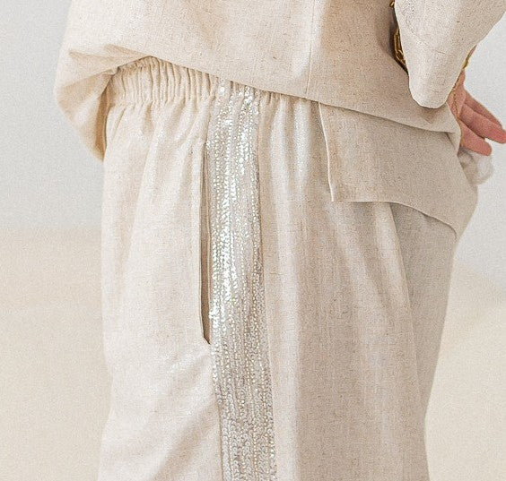 Sparkle & shine Linen Pants