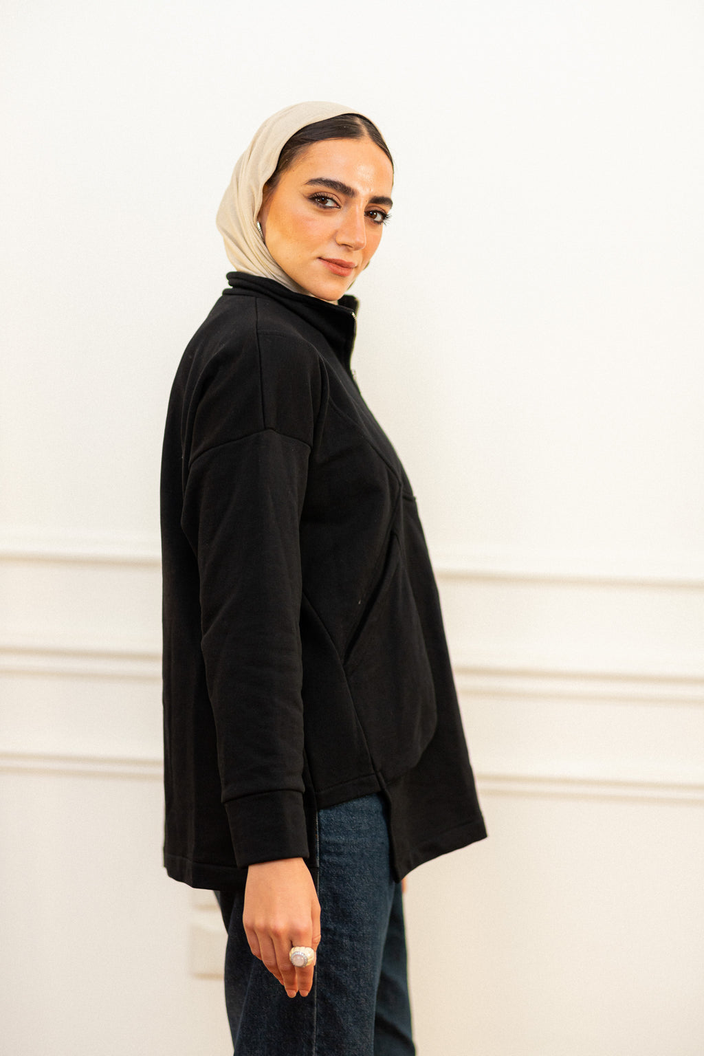 Baggy pocket sweatshirt