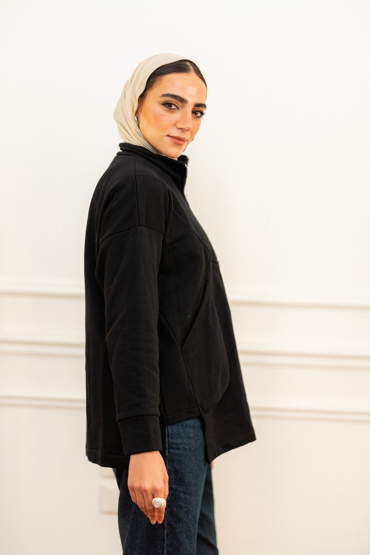 Baggy pocket sweatshirt