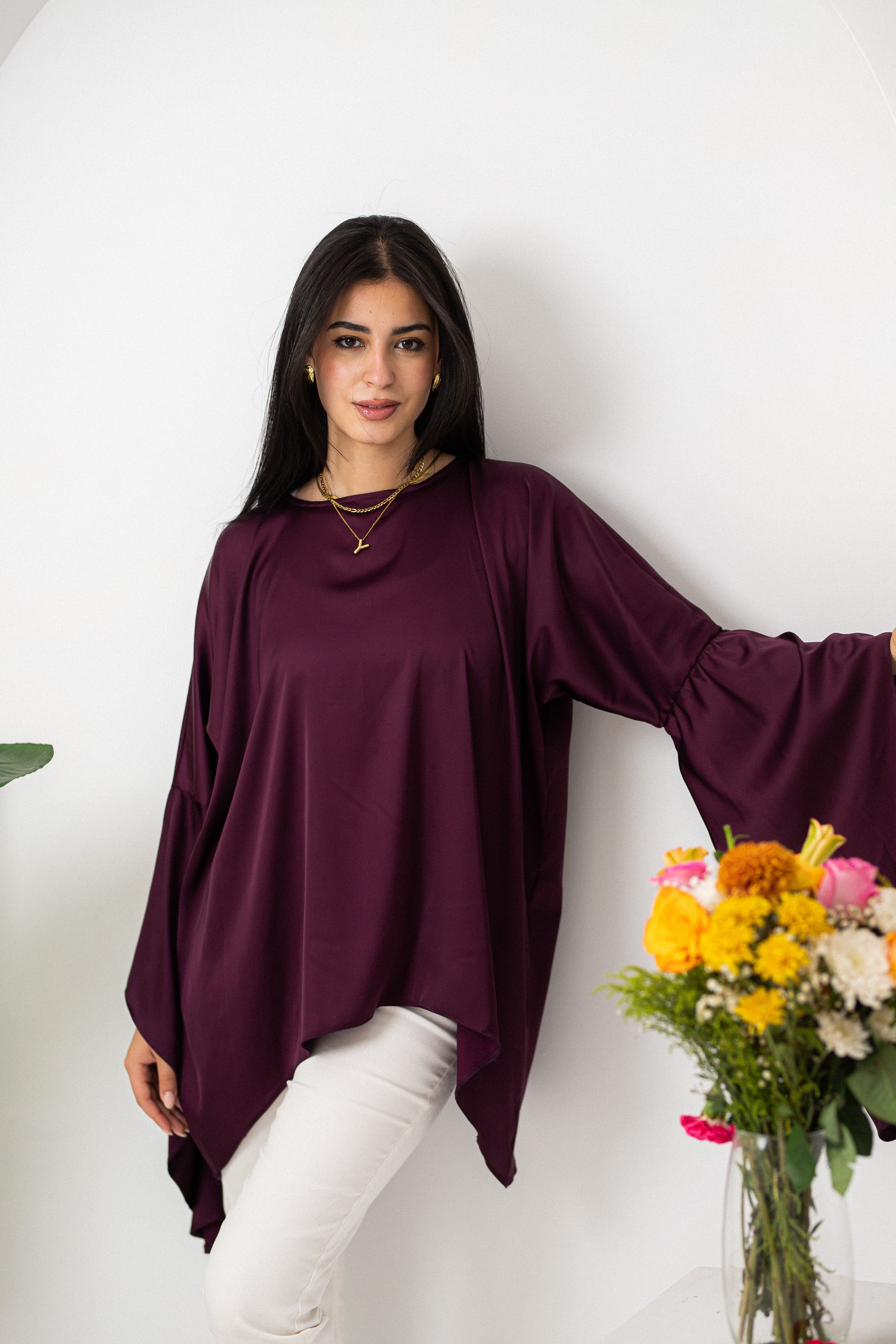 Blackberry butterfly Top