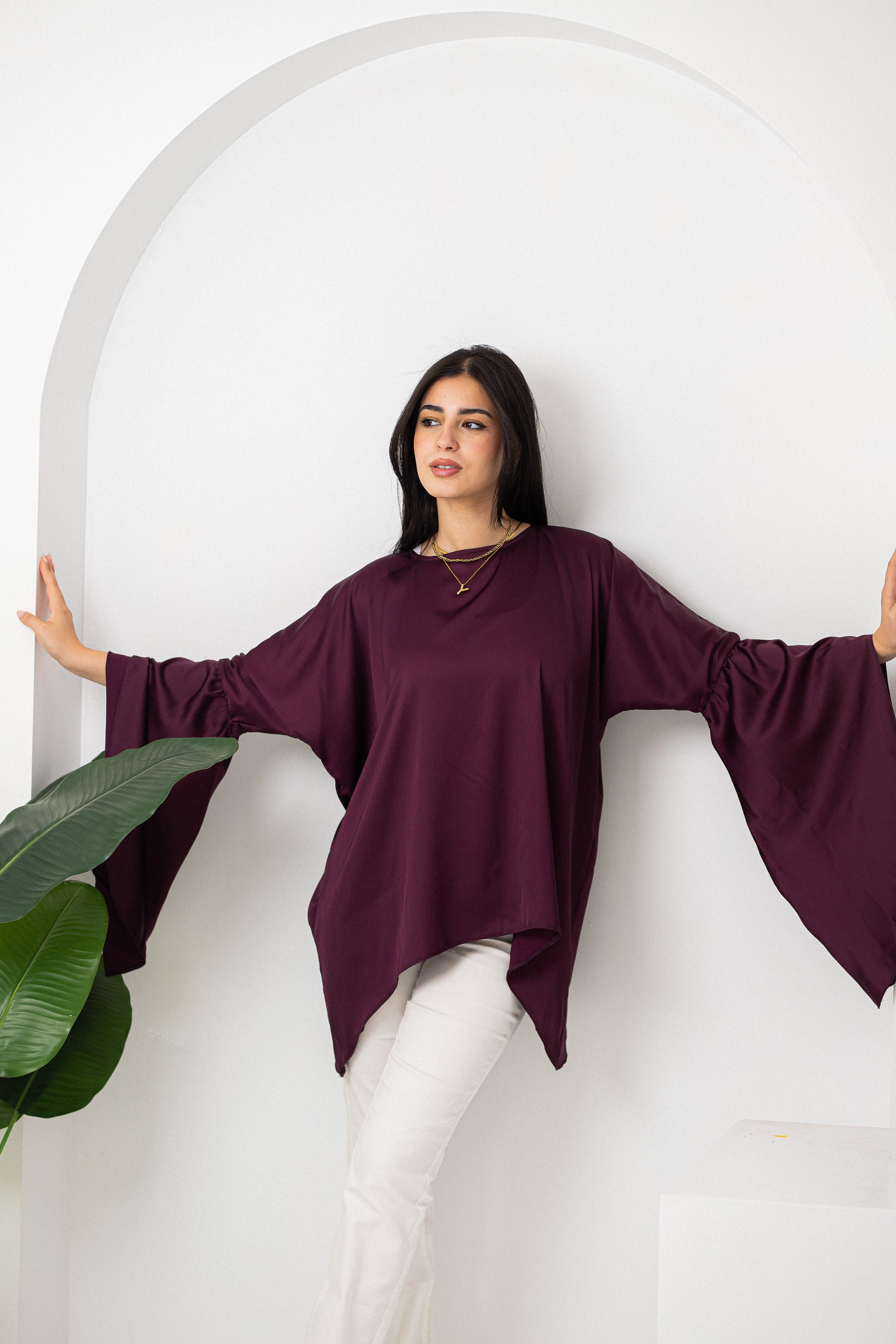 Blackberry butterfly Top