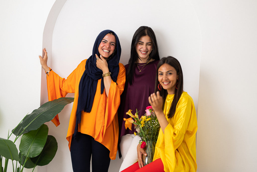 Orange butterfly Top