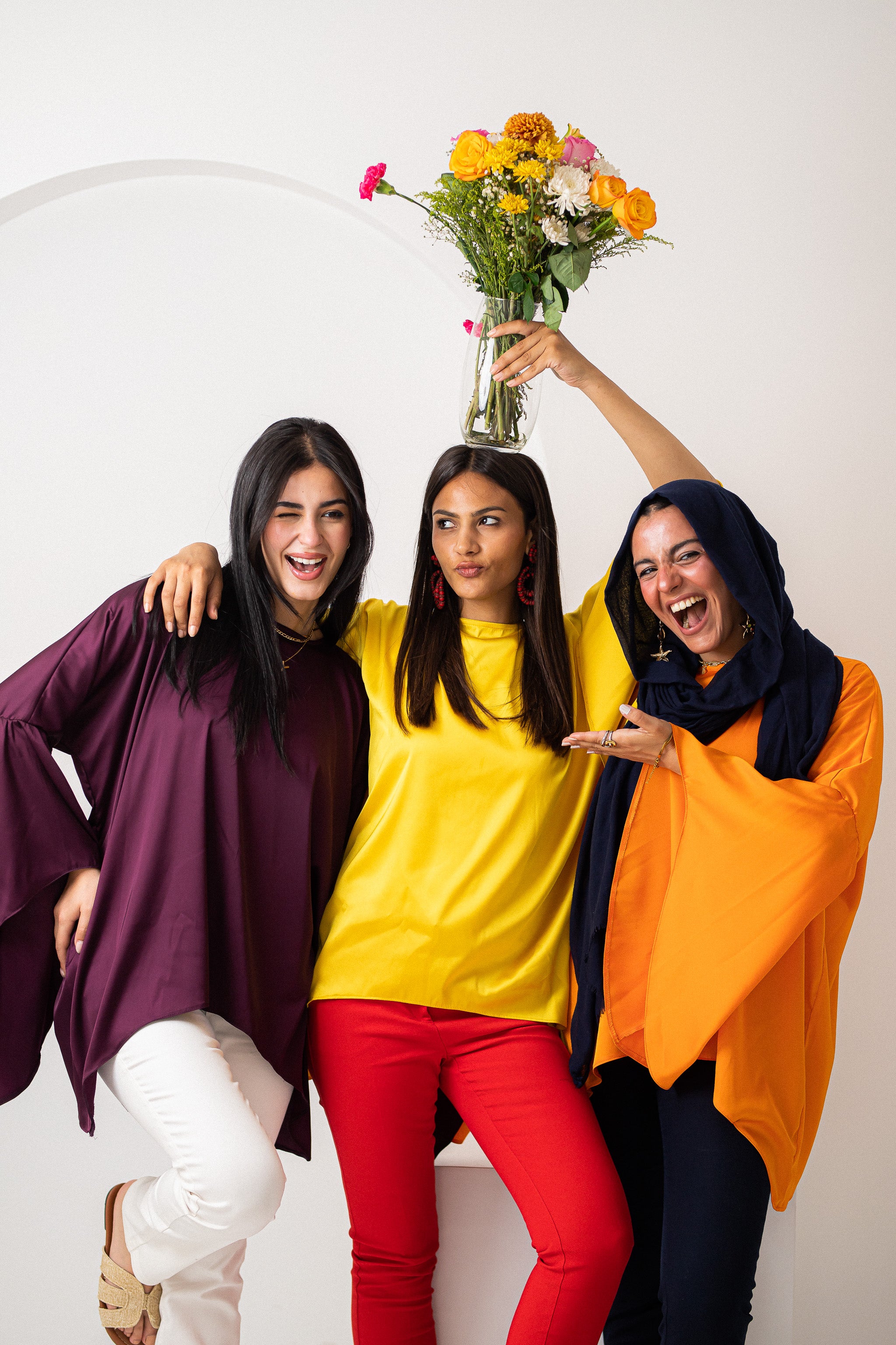 Orange butterfly Top