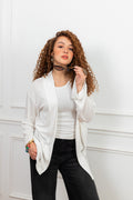 White Cardigan