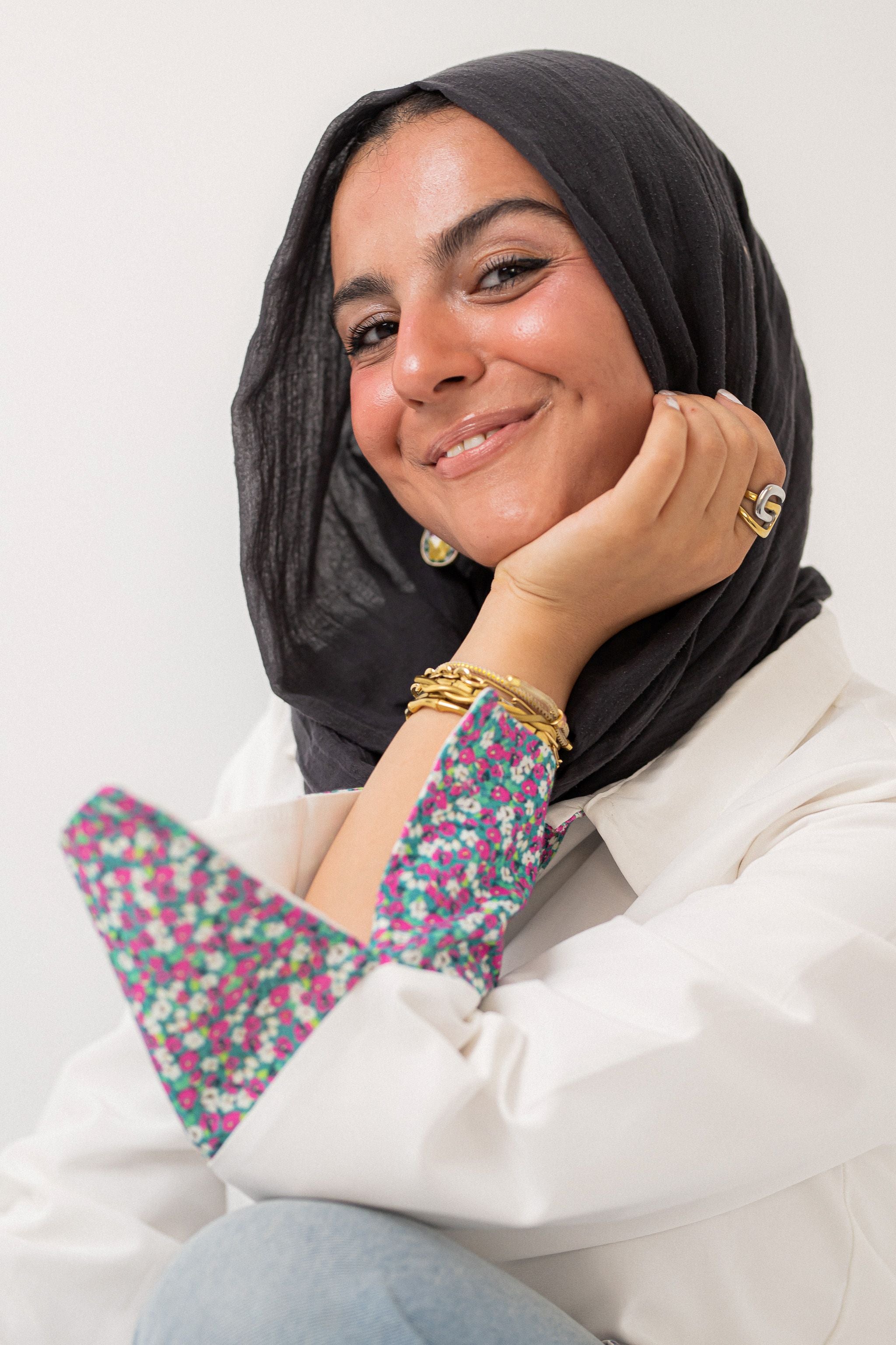 Floral Fusion Oversized shirt