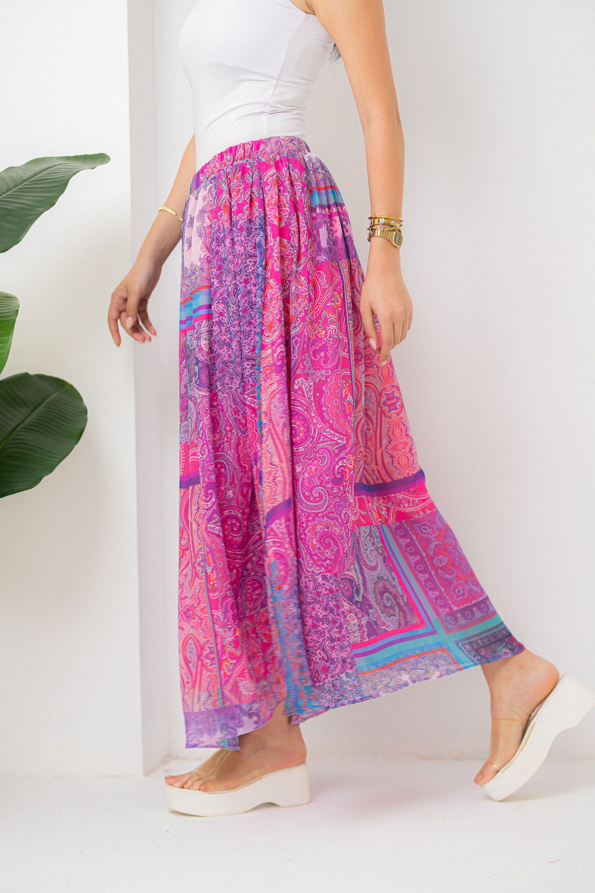 Indian Paisley Skirt