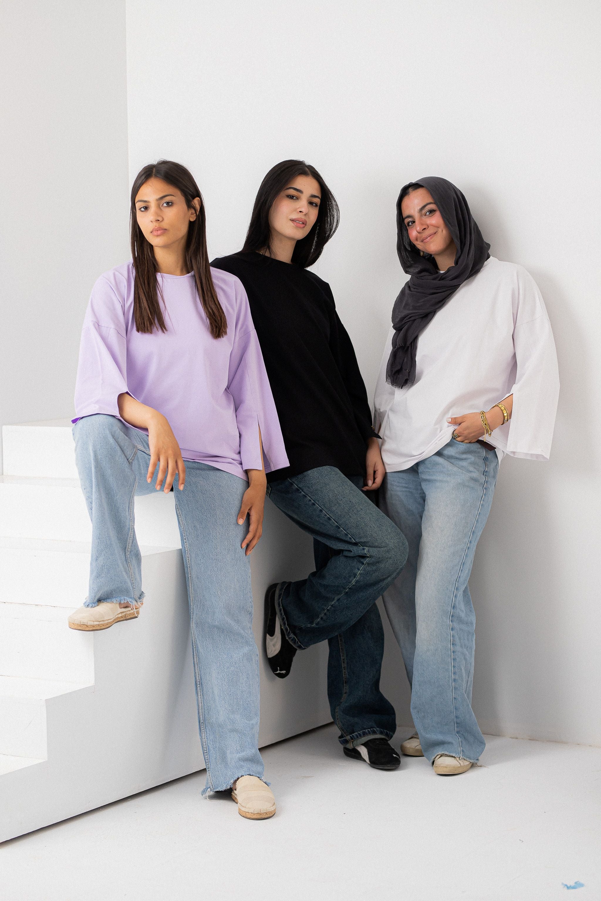 Green vent sleeve t-shirt