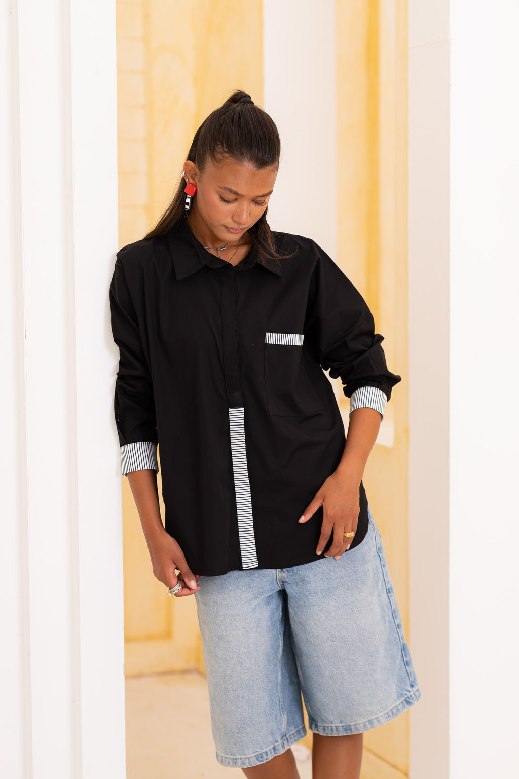 Stripped Edge Shirt