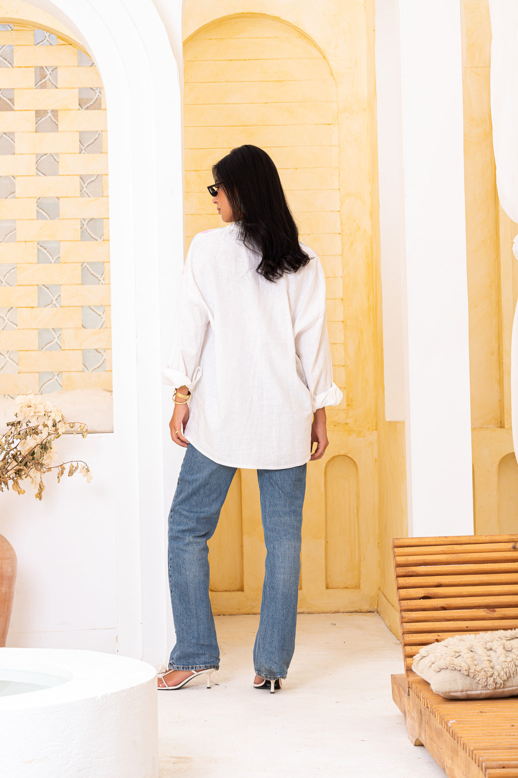 Candy stripes Pure Linen Shirt