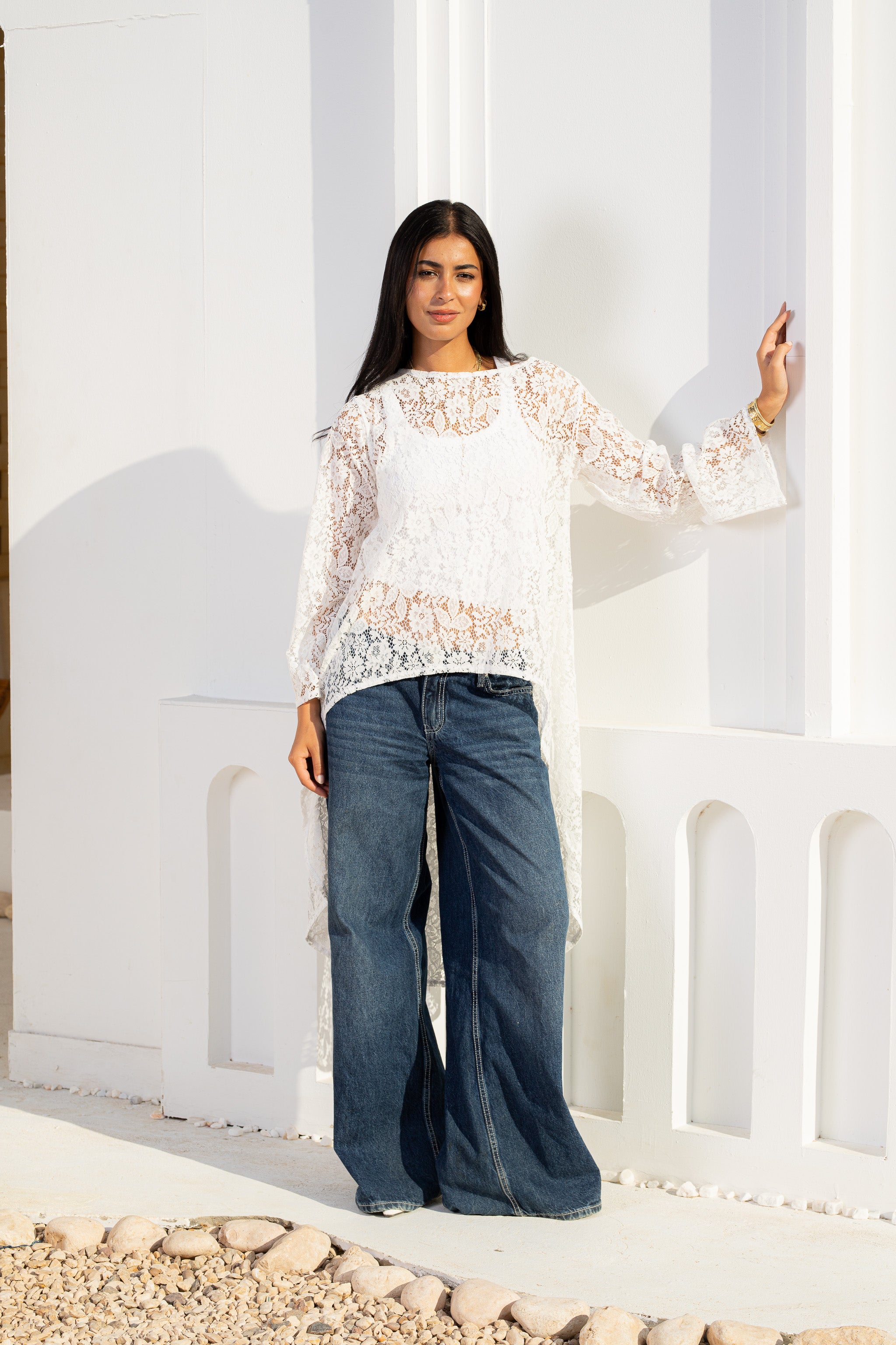 Grace Hem Lace dress