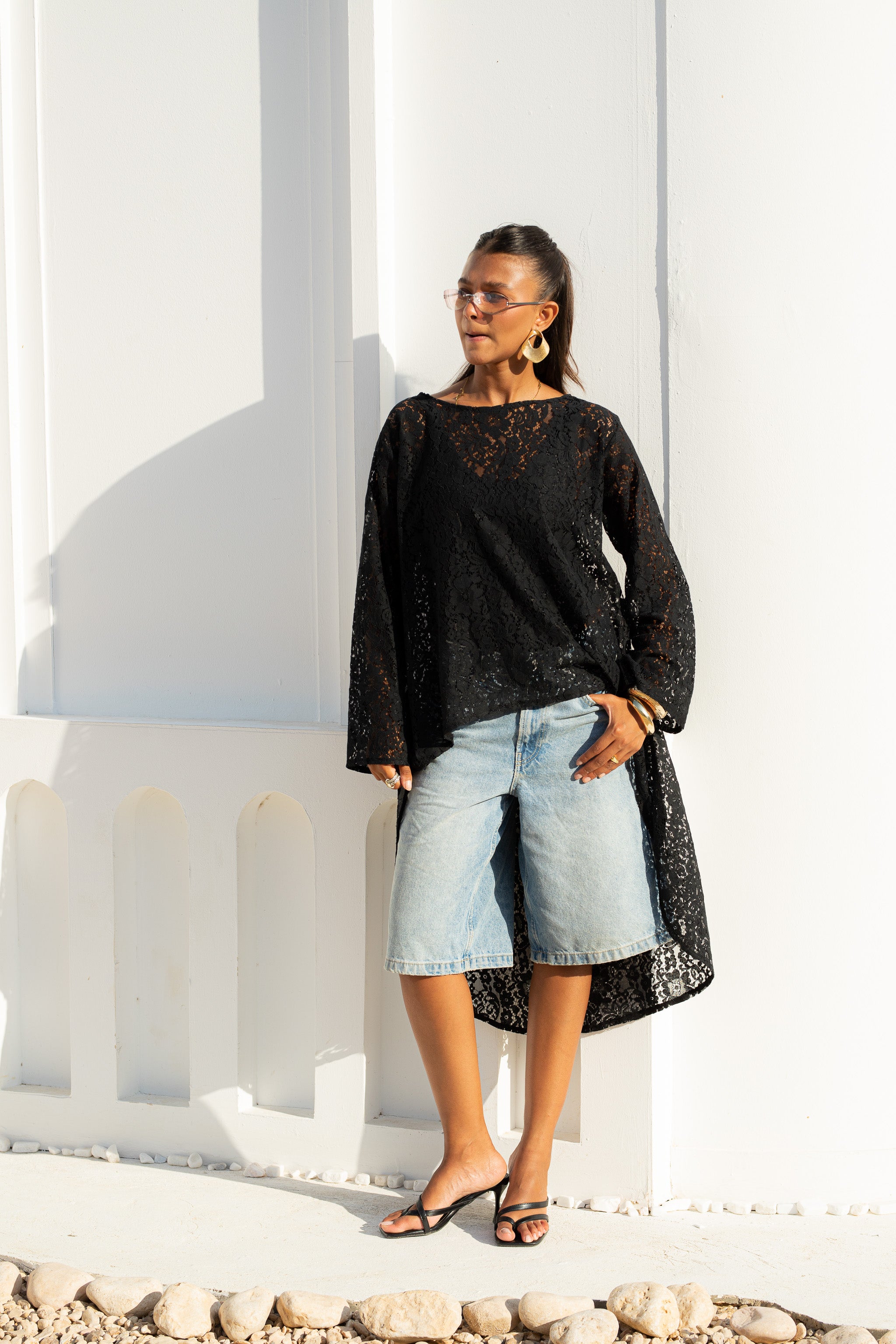 Grace Hem Lace dress