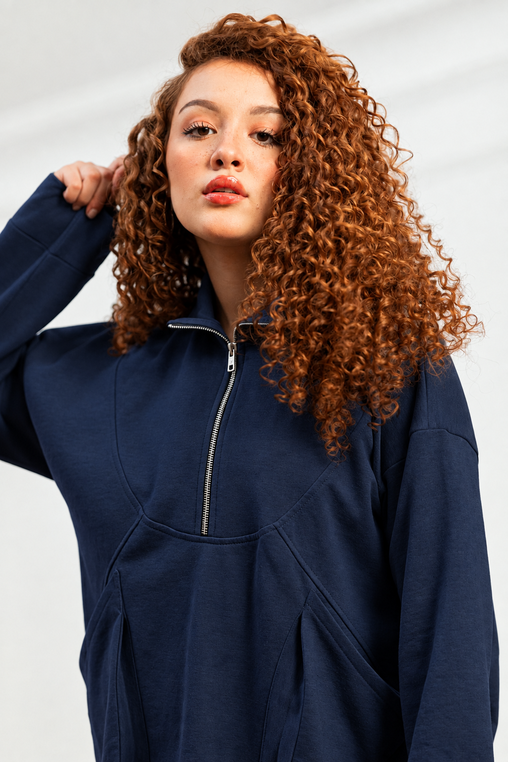 Baggy pocket sweatshirt
