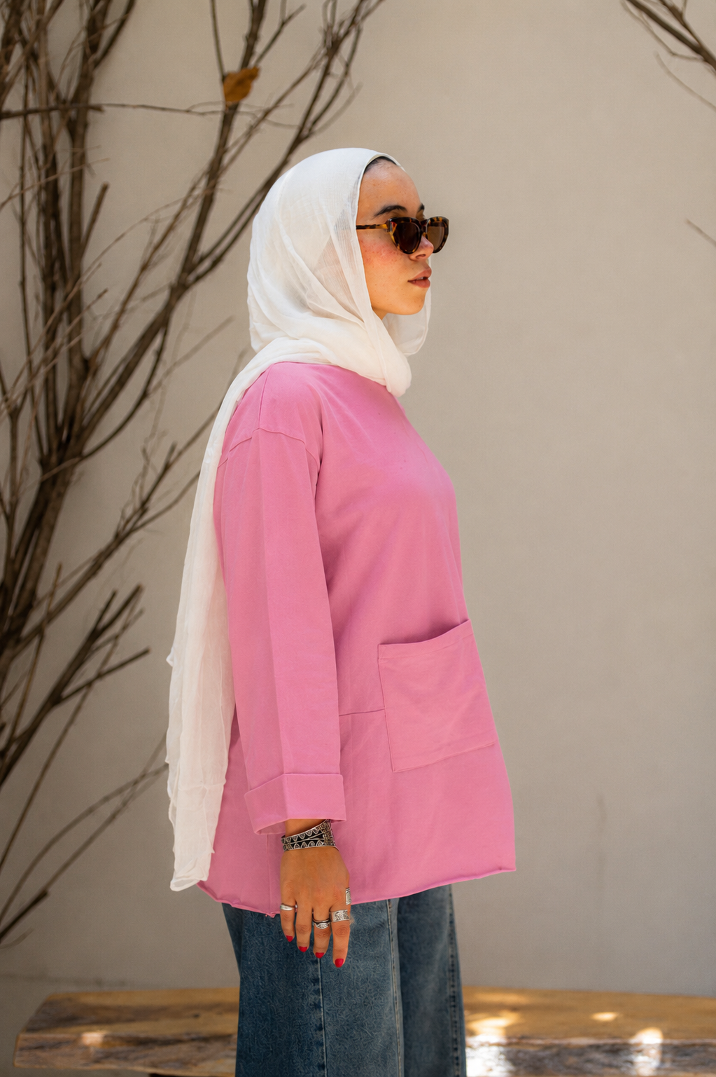 Front pocket T-shirt