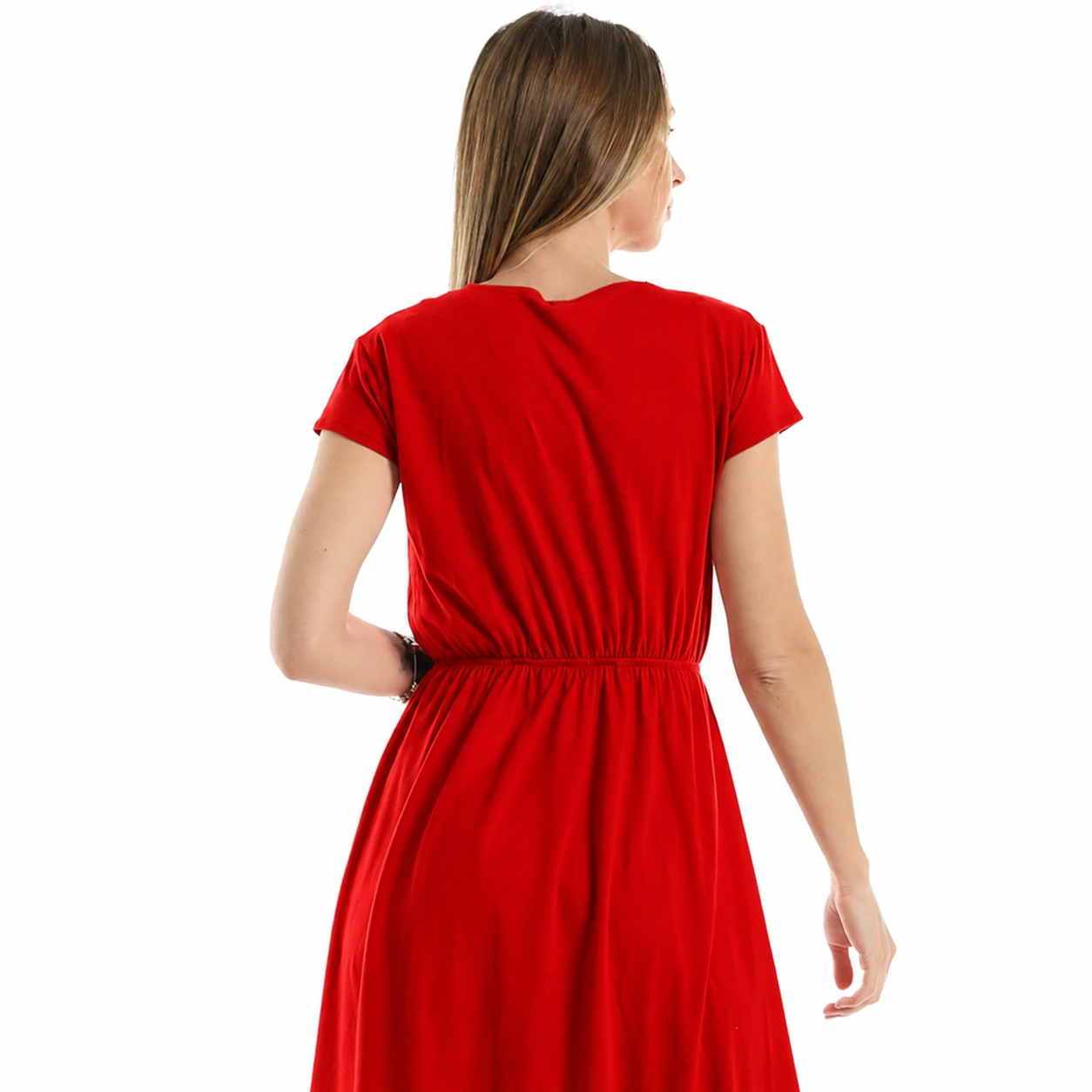 Khaki Wrap Dress