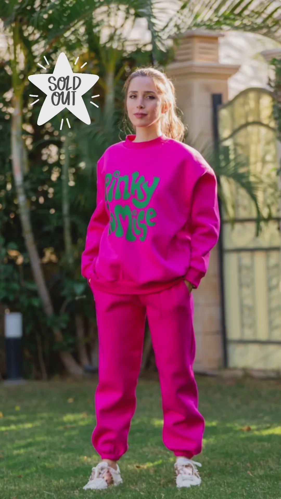Pinky promise Hot Pink Set