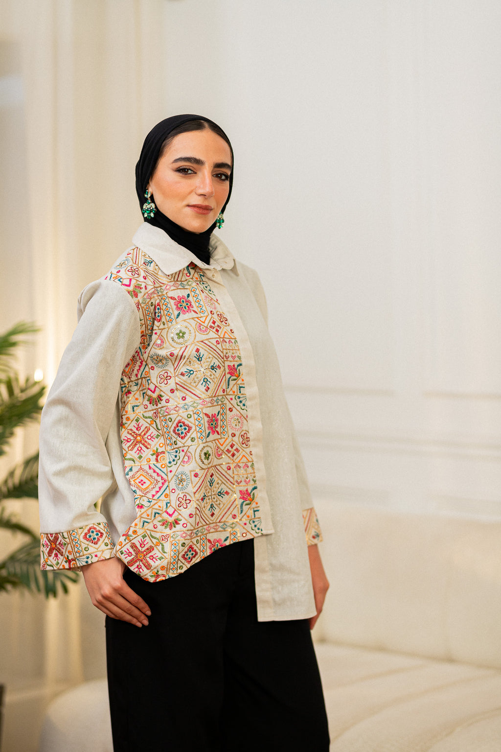 Floral Garden Hi-low Shirt