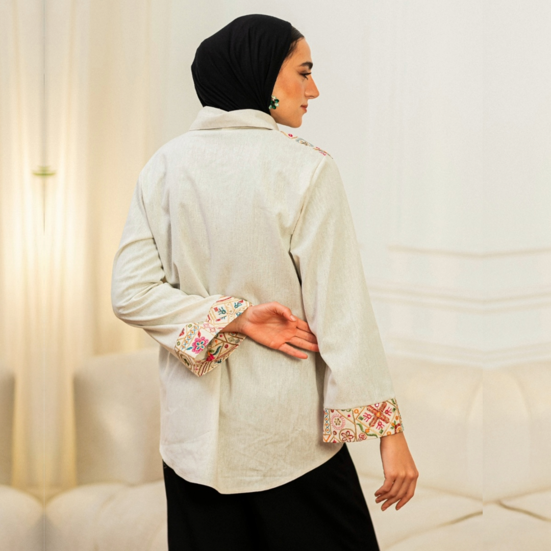 Floral Garden Hi-low Shirt